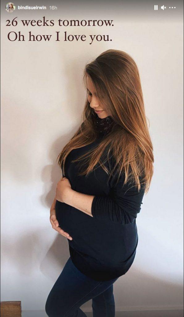 Bindi Irwin Shows Off 26-Week Pregnant Belly In Sweet Ode To Unborn Baby