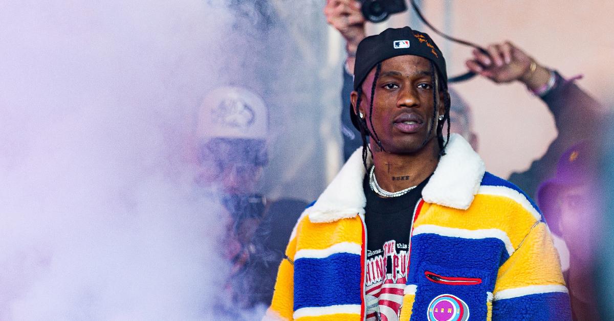 angry protester harasses travis scott at houston mansion you destroyed lives