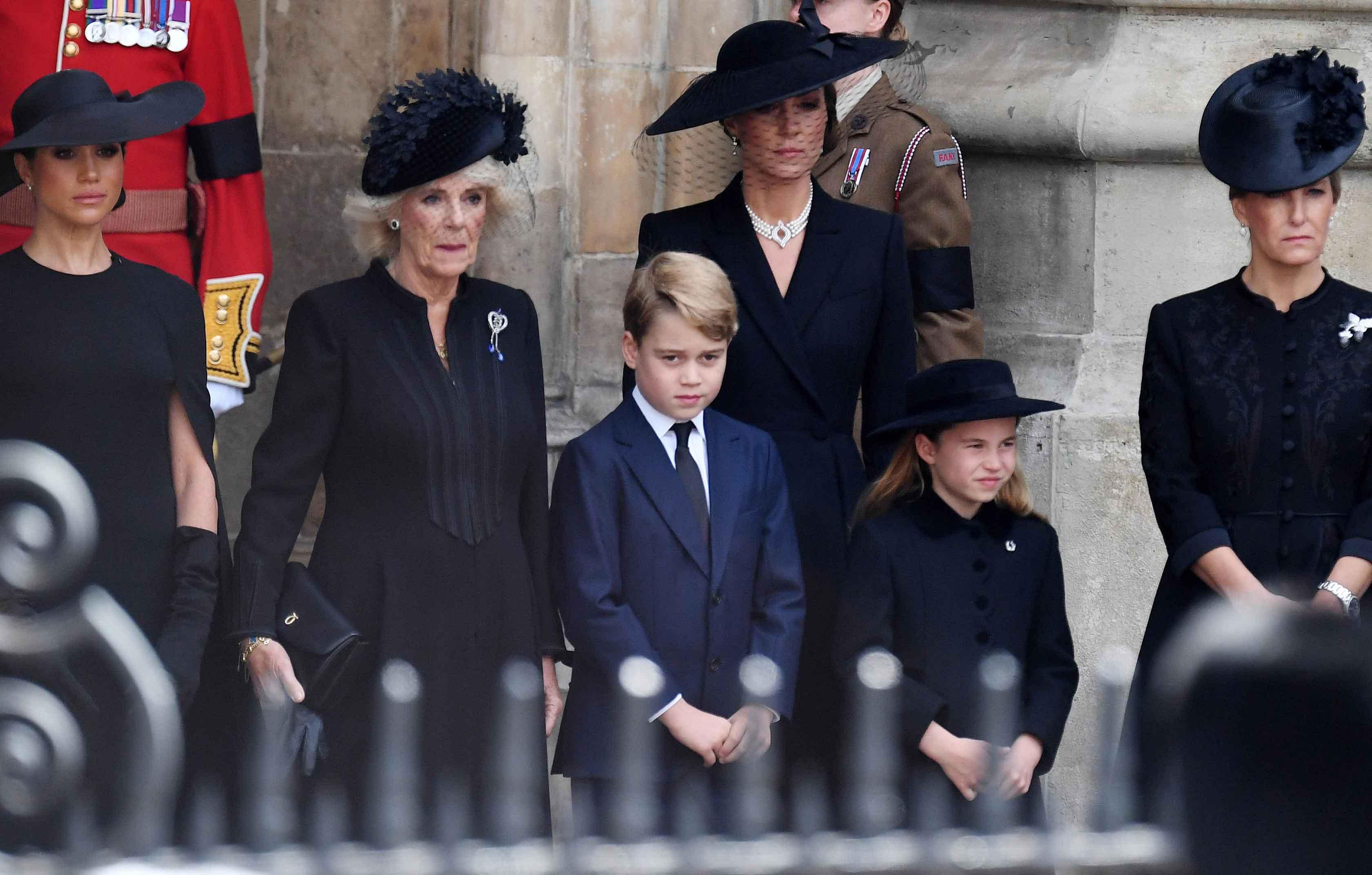 prince george princess charlotte were incredibly well behaved at funeral