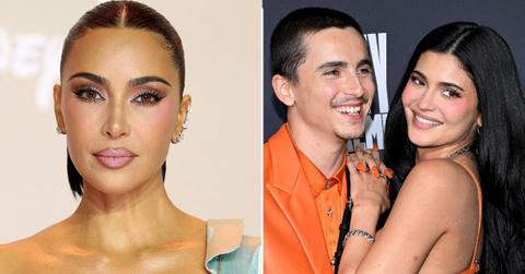 Photo of Kim Kardashian, Timothée Chalamet and Kylie Jenner