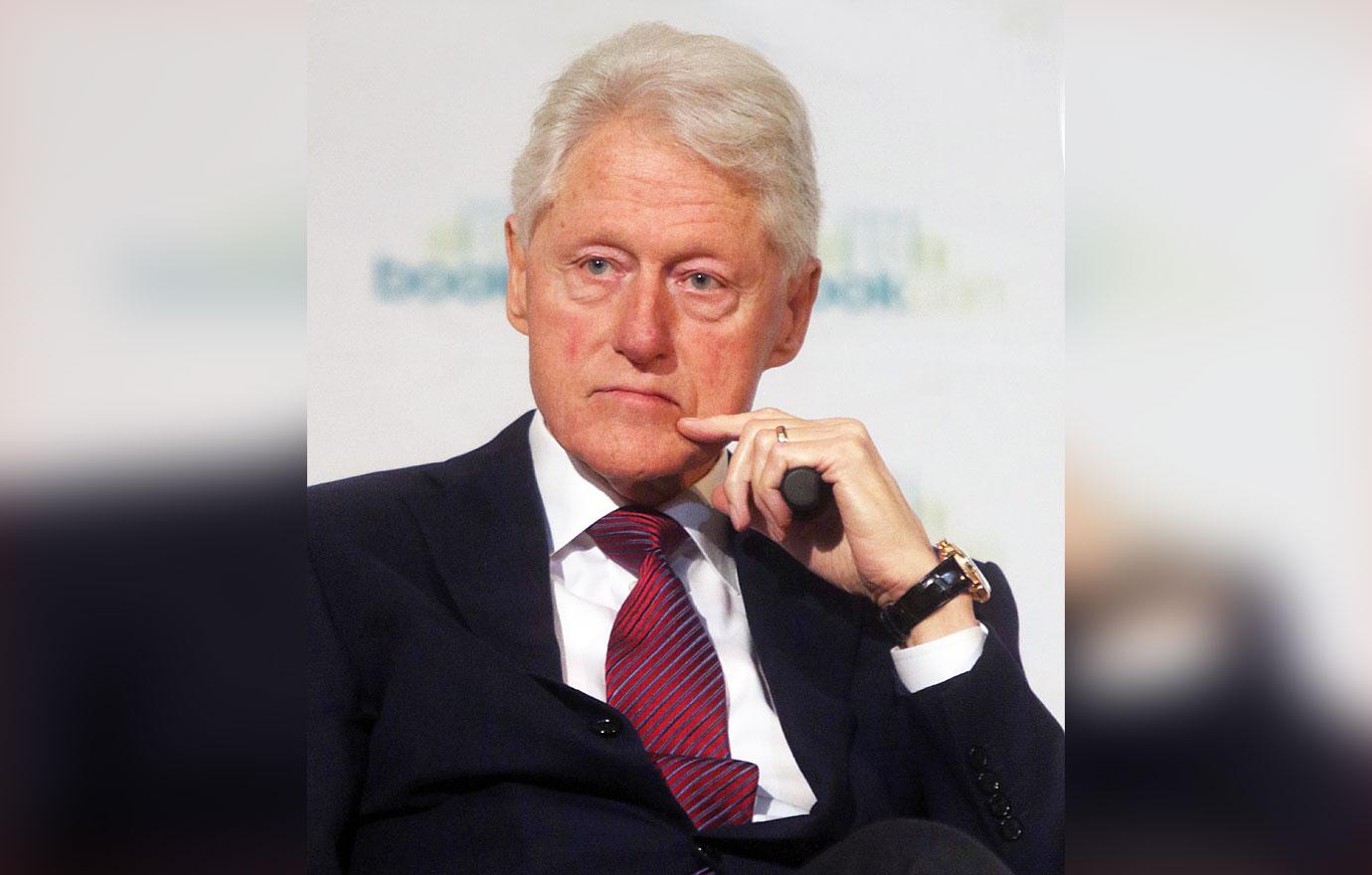 bill clinton hospitalized icu blood infection ok