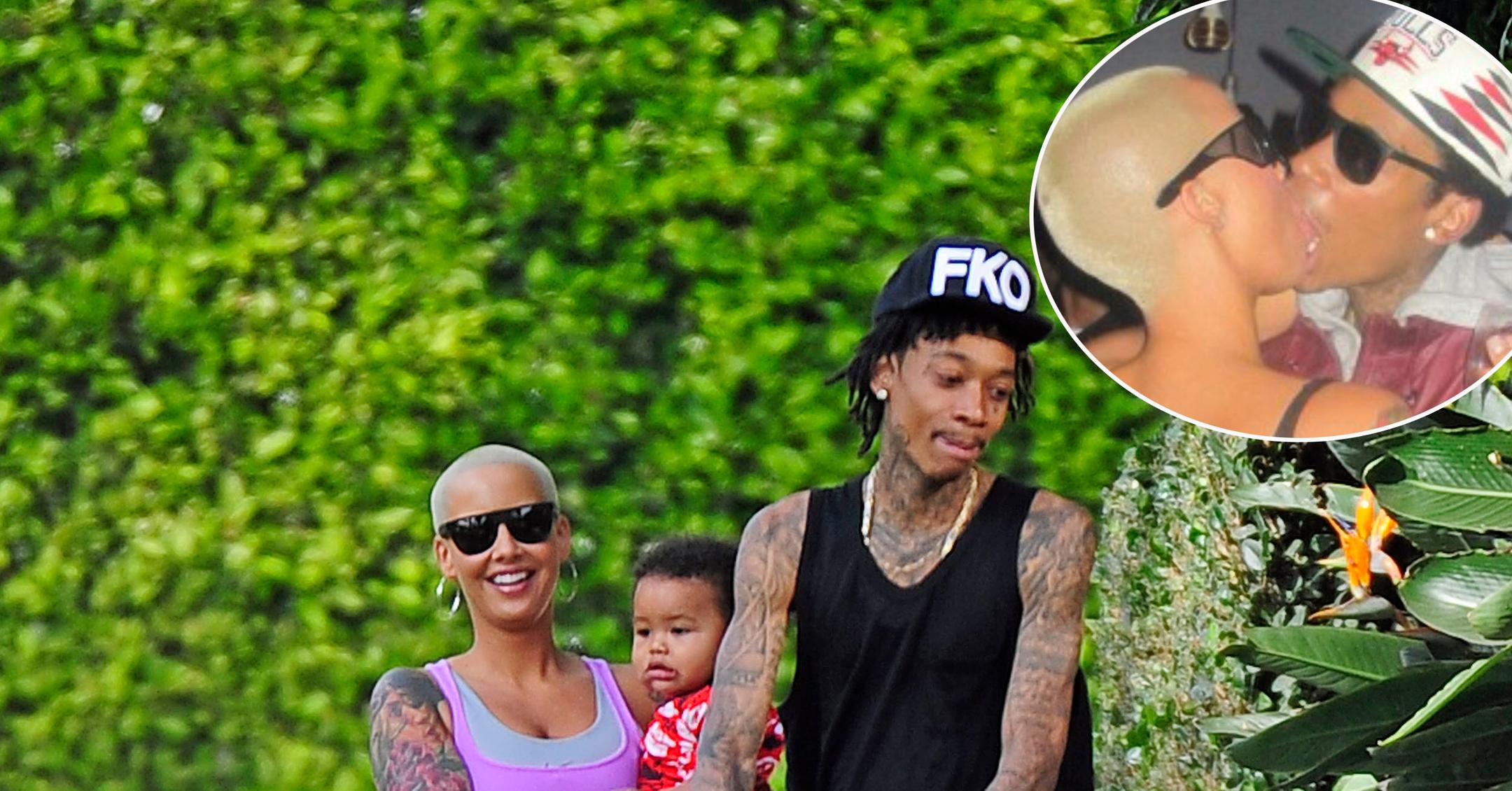 Amber Rose Professes Her Love For Wiz Khalifa On Instagram And It's