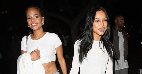 Christina Milian and Karrueche Tran Leave Hooray Henrys
