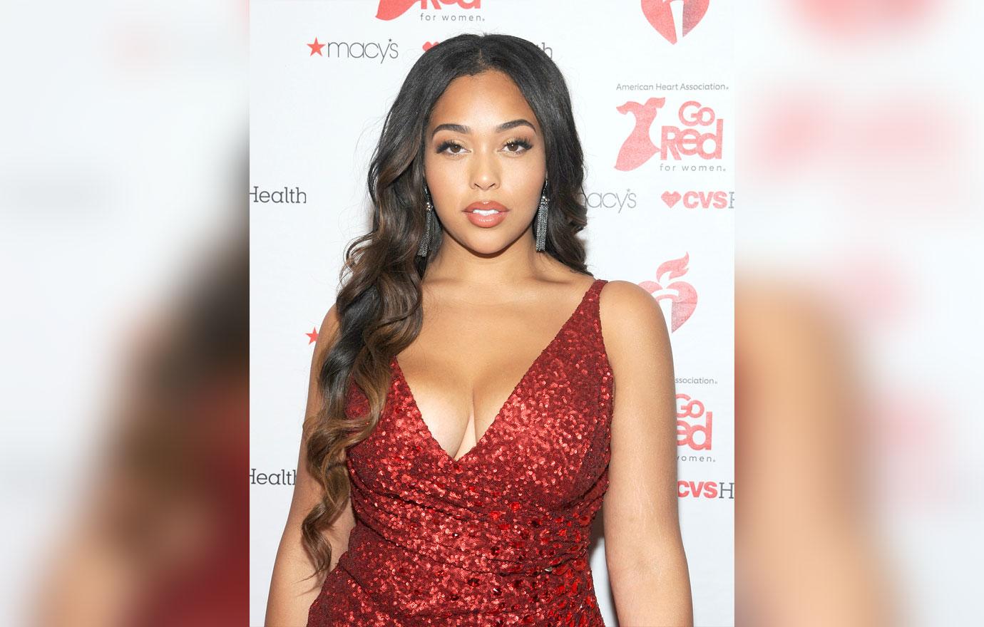 Jordyn Woods At Go Red For Women Red Dress Collection 2019