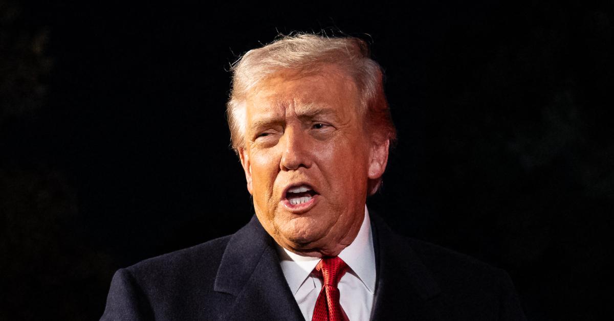 Image of Donald Trump claimed Canada 'cheated on a commercial.'