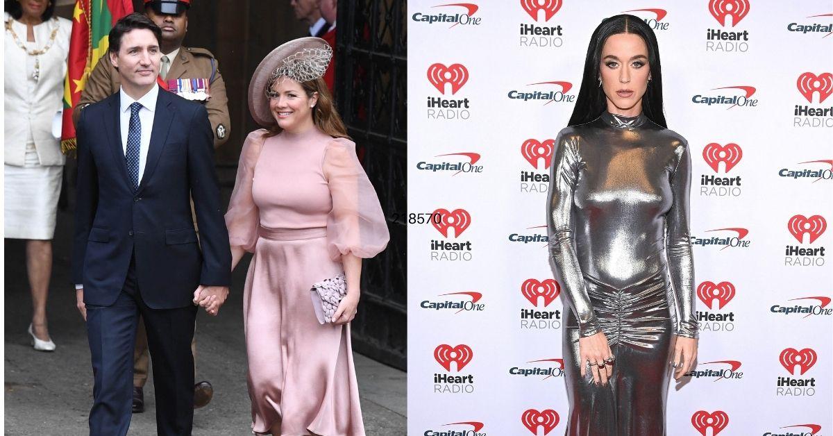 image of Sophie Grégoire broke her silence on Katy Perry and Justin Trudeau's relationship.