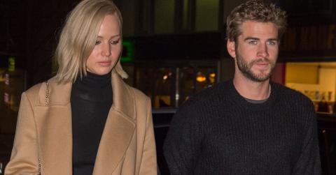 Jennifer lawrence liam hemsworth dinner date berlin