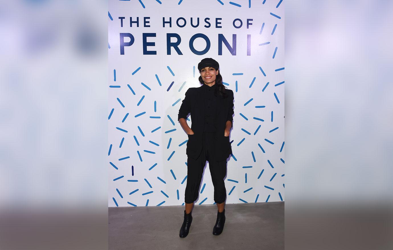 Rosario Dawson attends The House of Peroni LA Curated by St. Vincent