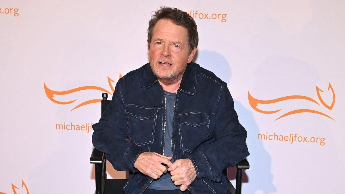 image of Michael J. Fox said it was a 'great time' to be around his 'Shrinking' costars.