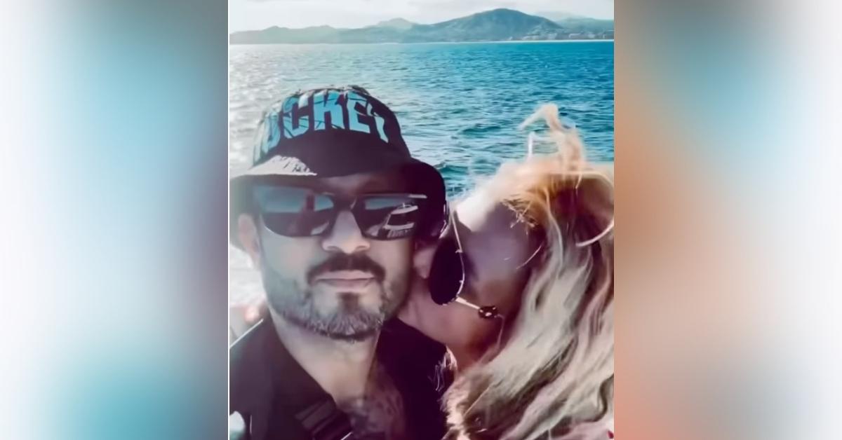 Photo of The two first sparked dating rumors when the mystery man appeared on Spears' social media page as she celebrated her birthday.