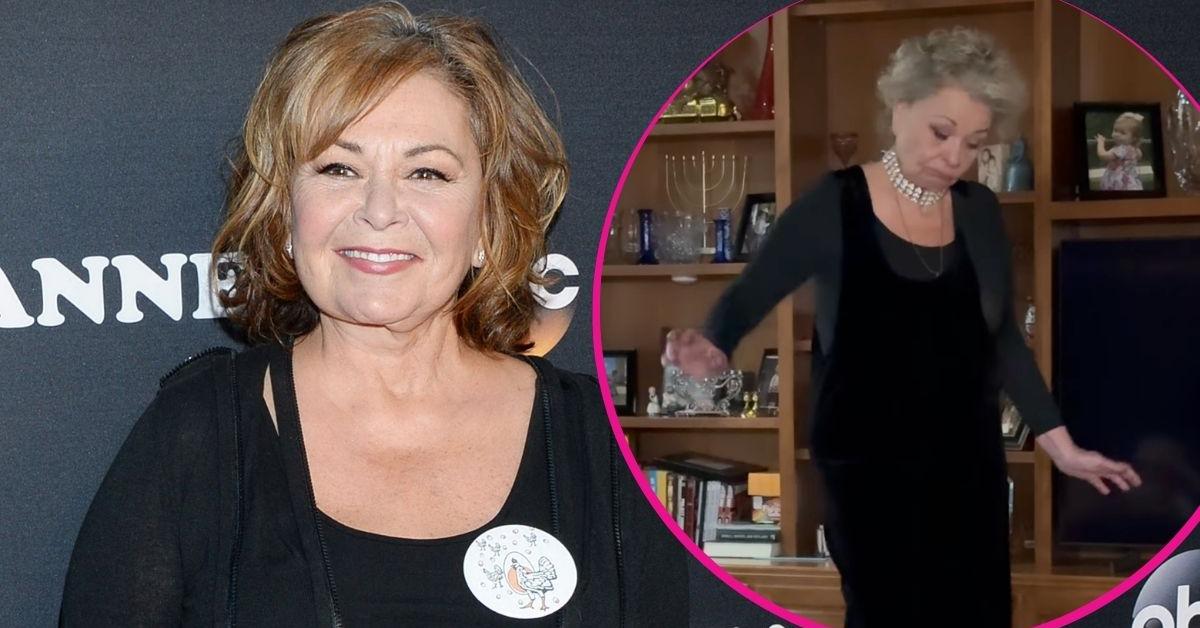 Roseanne Barr Looks Unrecognizable While Dancing on Coffee…