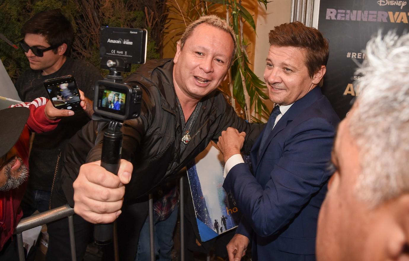 Jeremy Renner Walks First Red Carpet Since Tragic Snowplow Incident