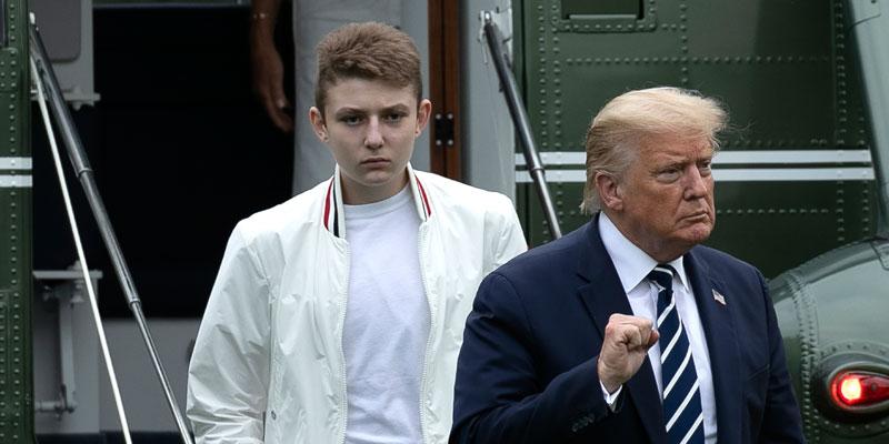 Barron Trump Tested Positive For Coronavirus, Reveals Melania Trump