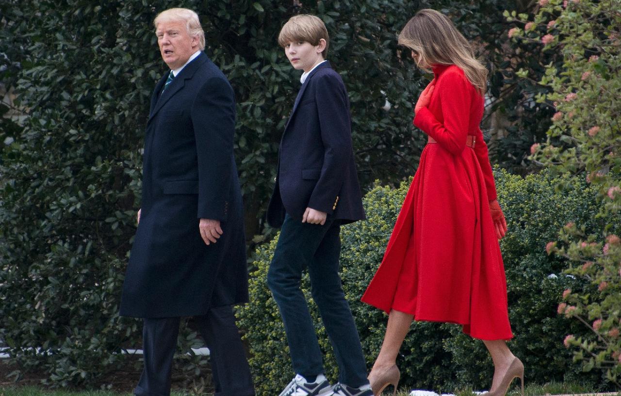 Melania Trump Keeping Son Barron Away From Dad Donald's Arrest Drama