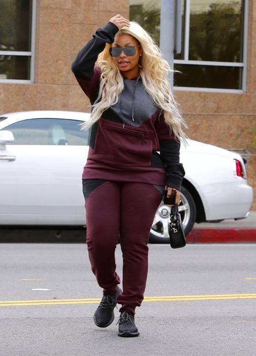 Blac Chyna Stops By A Law Office In Los Angeles