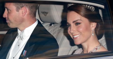 Kate Middleton Tiara State Banquet Photos Long