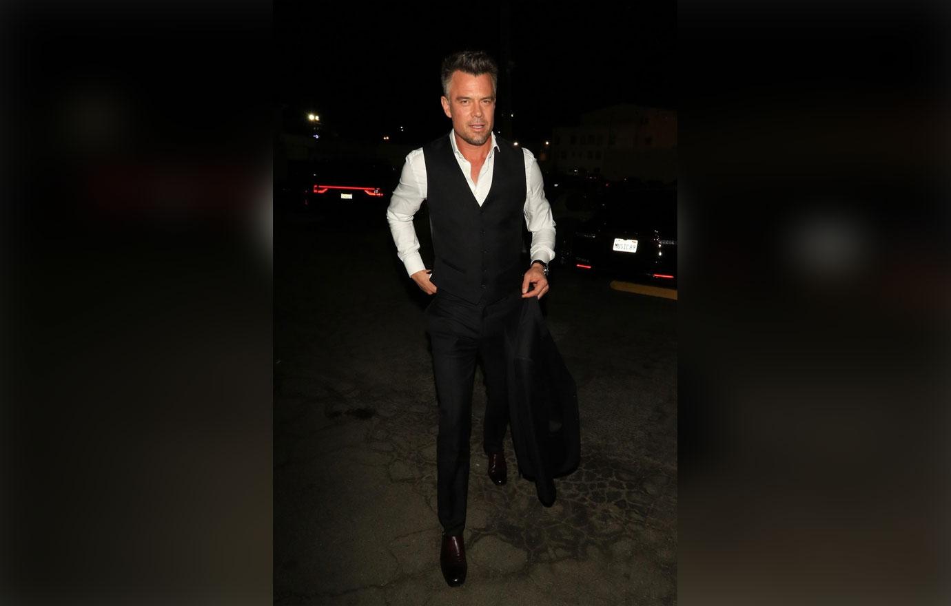 Josh Duhamel looking sharp outside Avalon in Hollywood