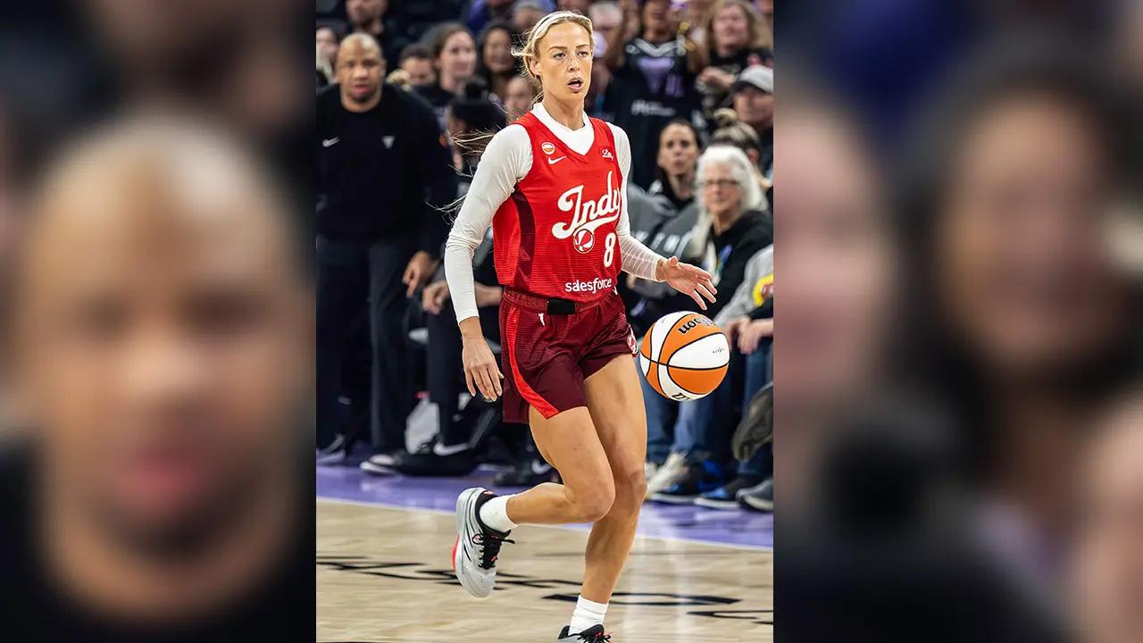 photo of Sophie Cunningham sparked controversy by calling for the exclusion of transgender athletes in the WBNA.