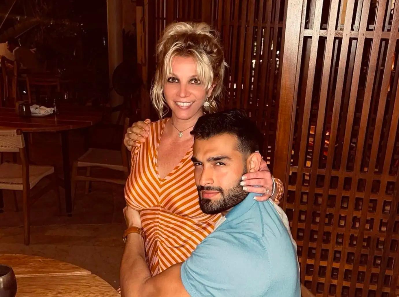 britney spears memoir sam asghari not worried proud