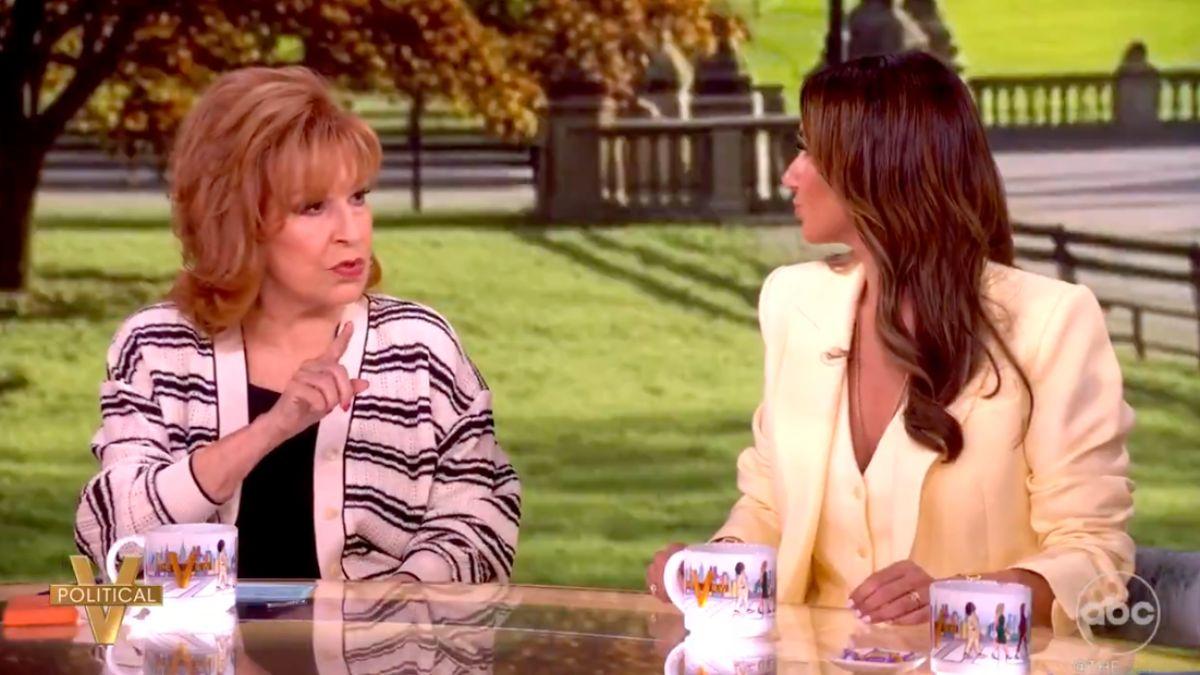 Photo of Joy Behar challenged Alina Habba's definition of '86.'