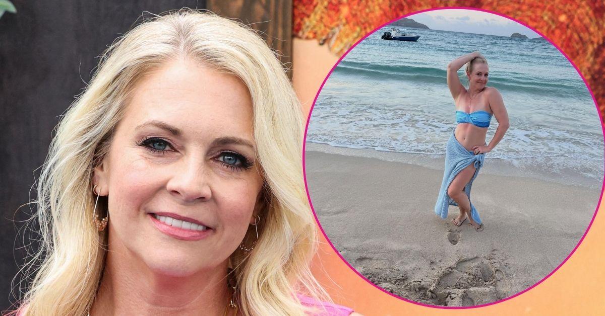 melissa joan hart bikini body vacation weight loss photo