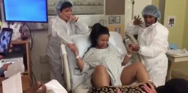 Kris jenner fought blac chyna dream kardashian delivery room