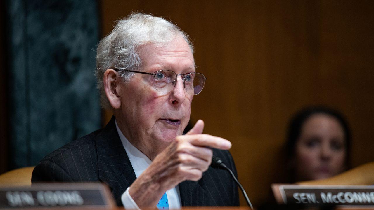 Image of The sketch referenced ongoing questions surrounding Mitch McConnell’s health and public appearances.