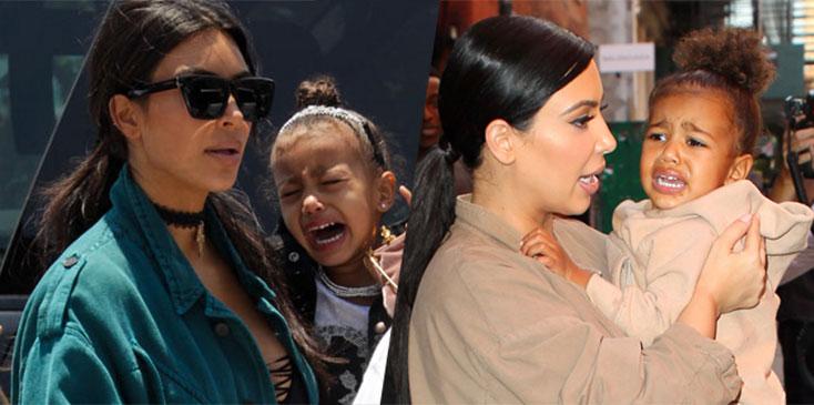 North west meltdown tantrum