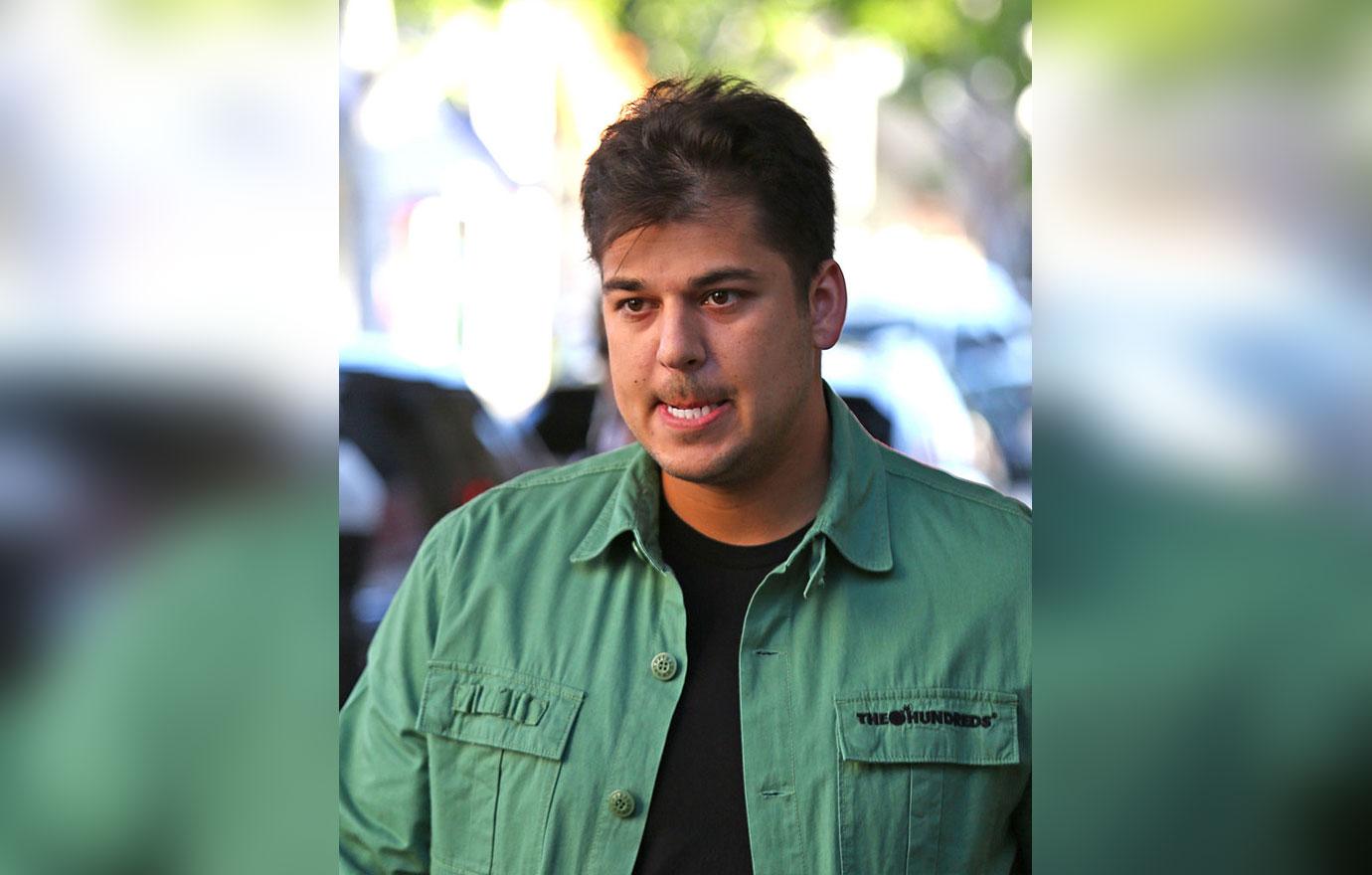 Rob Kardashian Appears Dismayed