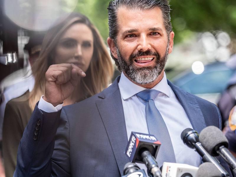 donald trump jr deletes video hinting brother gay