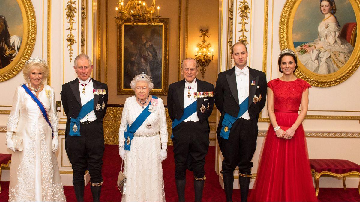 image of the royal family