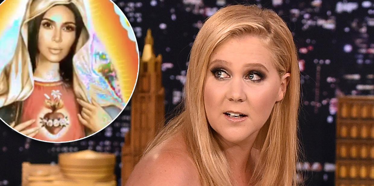 Amy schumer befriends kim kardashian after mean jokes