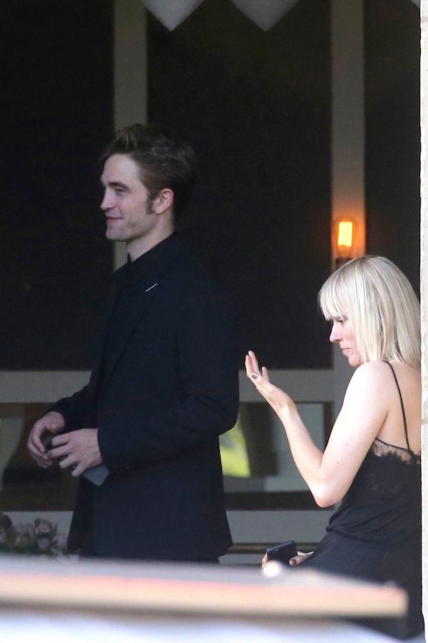 *EXCLUSIVE* Rob Pattinson gets flirty with a mystery blonde