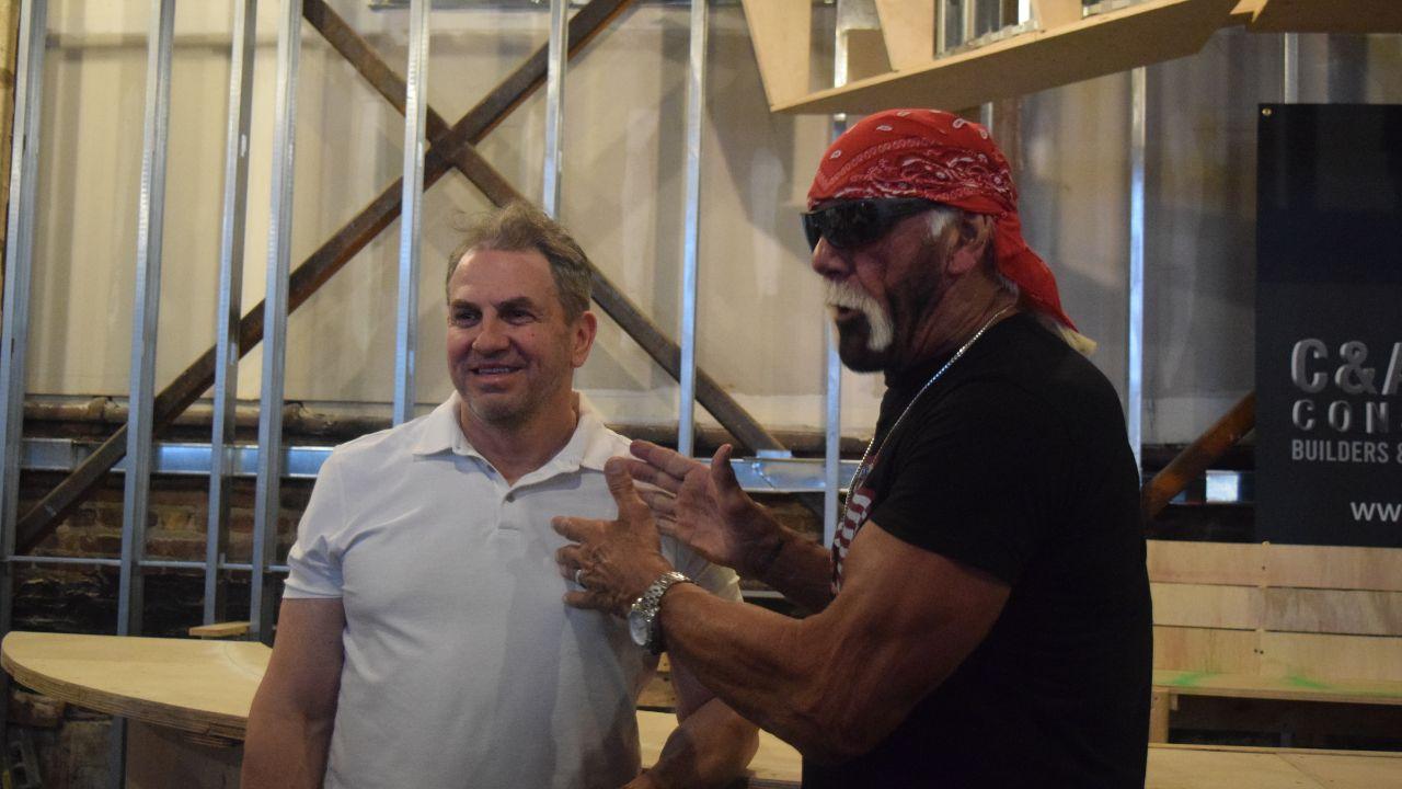 image of Hulk Hogan was 'involved' in the new project.