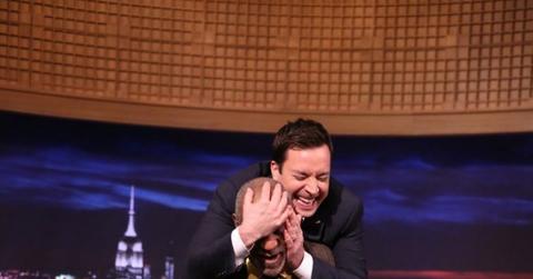 Bill Cosby and Jimmy Fallon