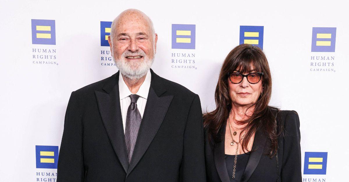 Photo of Rob and Michele Reiner.
