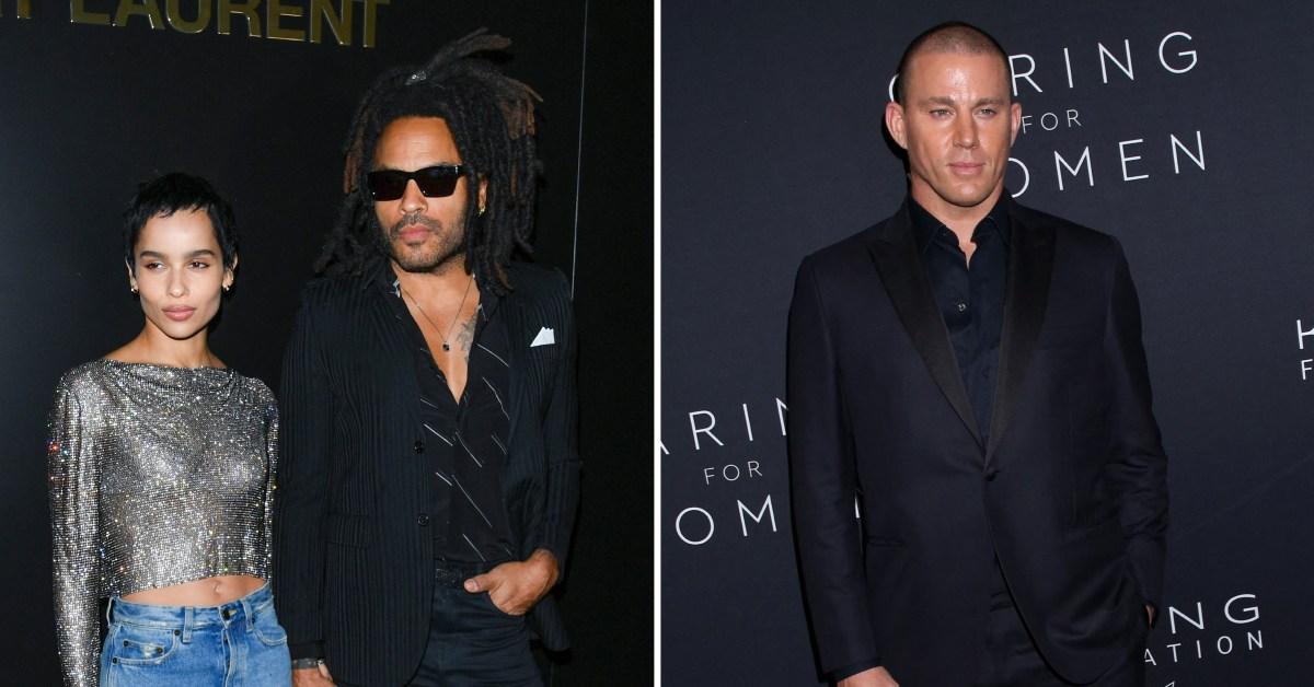 Lenny Kravitz 'Happy' Over Daughter Zoe's Engagement To Channing Tatum