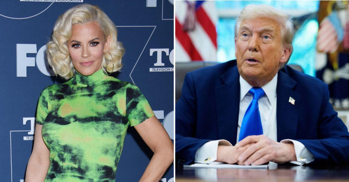 Photo of Jenny McCarthy and Donald Trump