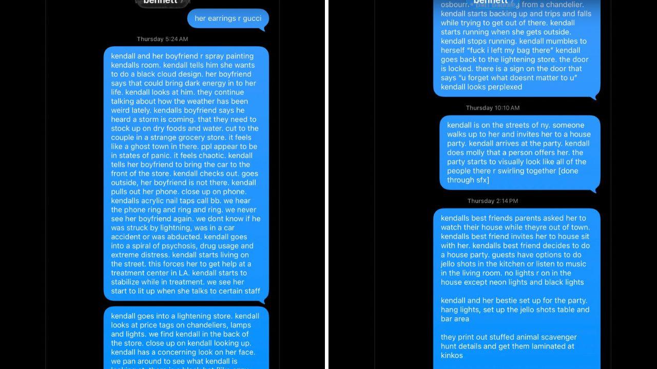 image of Amanda Bynes shared screenshots from a mysterious project titled 'Kendall,' revealing that it is ‘now in production.’