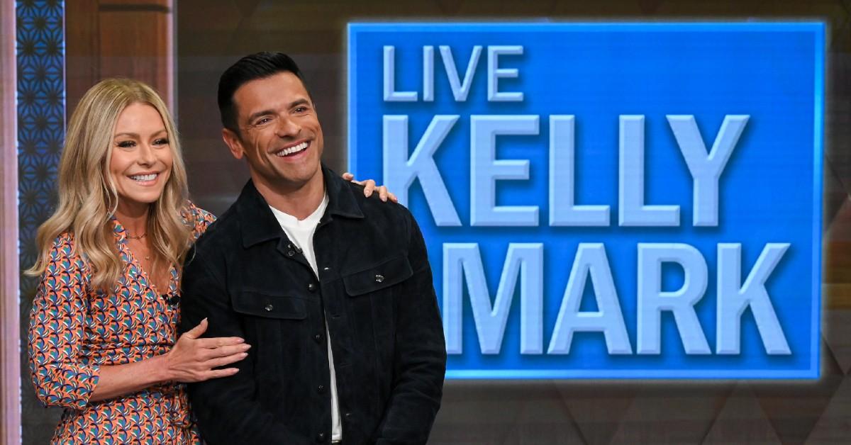 Kelly Ripa, Mark Consuelos Humiliate Kids OnAir With French Kiss