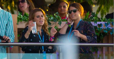Photo of Princesses Eugenie and Beatrice