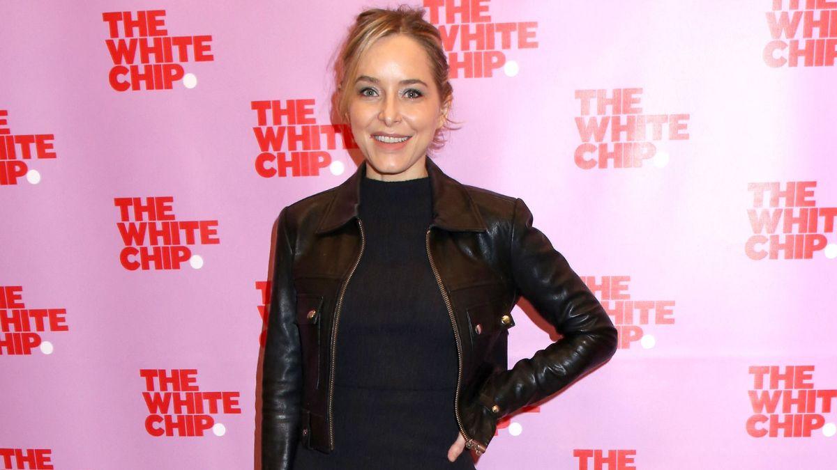 Image of Jenny Mollen said 'loving a child is a vomit-inducing free fall.'
