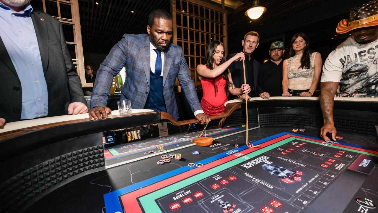 cent takes over las vegas to celebrate the debut of new casino dice game cent headcrack