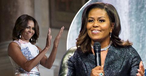 Composite photo of Michelle Obama.