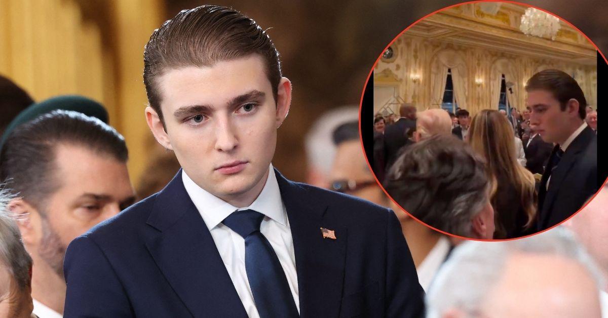 image of The Trump family gathered on November 27 for Thanksgiving.