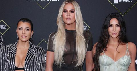 Kim Khloe And Kourtney Kardashian On Red Carpet