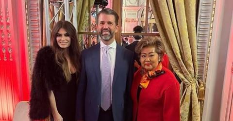 Photo of Kimberly Guilfoyle and Donald Trump Jr.