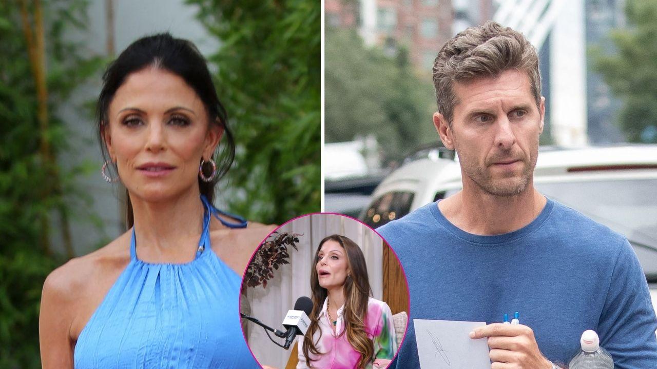 split photo of Bethenny Frankel & Jason Hoppy