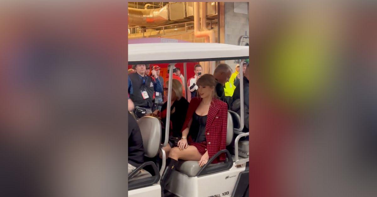 taylor swift scolds security travis kelce game