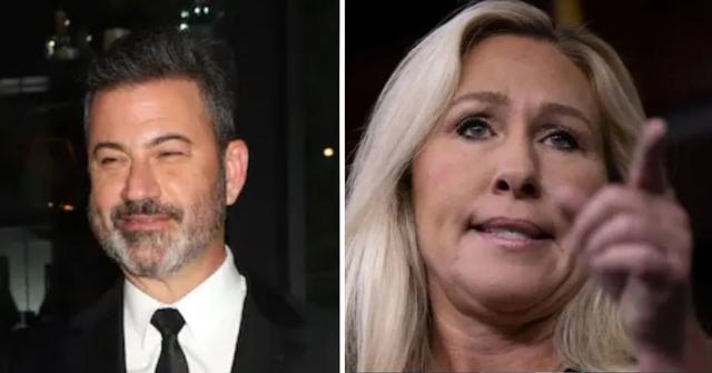 jimmy kimmel mocks marjorie taylor greenes new book